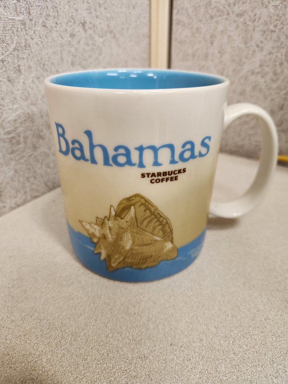 Starbucks Bahamas Blue Ceramic Coffee Mug